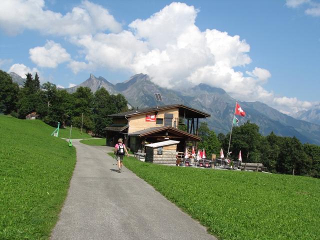 wir haben die Bergstation der Seilbahn bei Sulwald erreicht