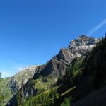 Blick hinauf zum Ammertenhorn