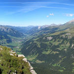 sehr schönes Breitbildfoto vom Flueseehöri aus gesehen, mit Blick Richtung Lenk und das Simmental