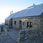 frühzeitig verlassen wir die Wildstrubelhütte. Uns steht ein langer Wandertag bevor