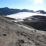 bei Punkt 2774 m.ü.M. mit Blick auf den Glacier de la Plaine Morte