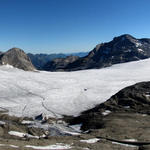 sehr schönes Breitbildfoto vom Glacier de la Plaine Morte