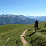 ab hier führt nun der Weg abwärts