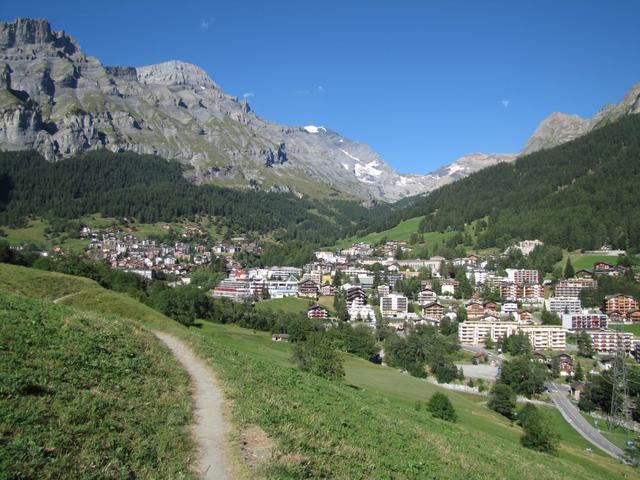 wir haben den Talboden von Leukerbad erreicht