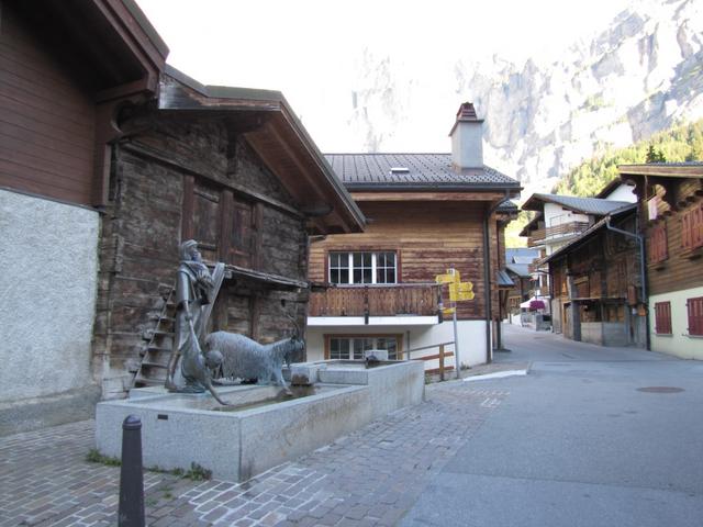 Start der Wanderung ist Leukerbad 1424 m.ü.M.