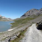 Blick auf den Daubensee bei Punkt 2284 m.ü.M.