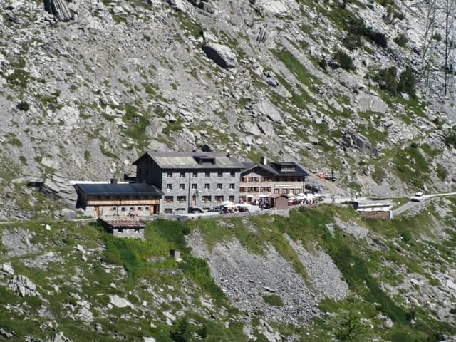 das Berghotel Schwarenbach herangezoomt