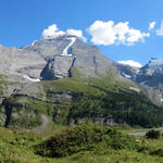 schönes Breitbildfoto mit Doldenhorn, Altels und Rinderhorn