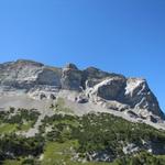 Blick hinauf zum Gellihorn. Morgen geht es dort hinauf