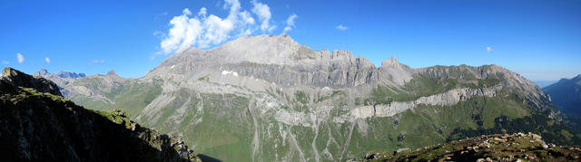 schönes Breitbildfoto vom Gross Loner und das Ueschinental