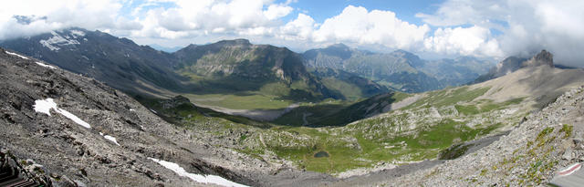 Breitbildfoto der Engstligenalp