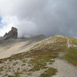 wir haben den breiten Engstligengrat erreicht 2625 m.ü.M.