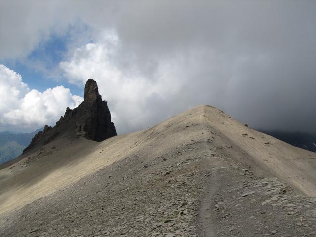 auf dem Engstligengrat bei Punkt 2659 m.ü.M. mit Blick auf den Tschingellochtighorn