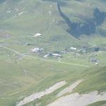 Tiefblick auf die Engstligenalp