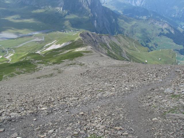 auf dem Aertelengrat bei Punkt 2275 m.ü.M.