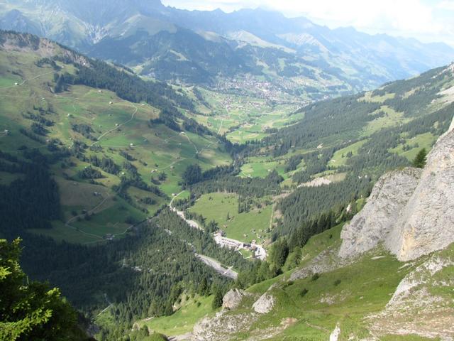 Blick auf Adelboden