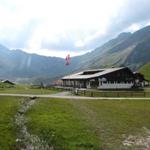 das Berghotel Engstligenalp. Hier haben wir übernachtet