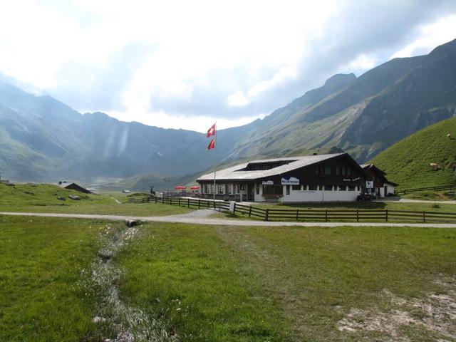 das Berghotel Engstligenalp. Hier haben wir übernachtet