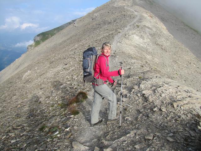 Mäusi auf dem Weg zum Ammertenspitz