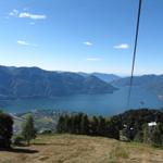 während der Fahrt konnten wir die schöne Aussischt auf den Lago Maggiore geniessen