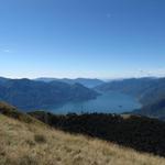 und immer wieder diese grossartige Aussicht auf den Lago Maggiore