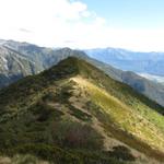 auf dem Weg zu der Grasskuppe auf 1770 m.ü.M.