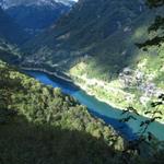 Blick auf den Lago di Vogorno
