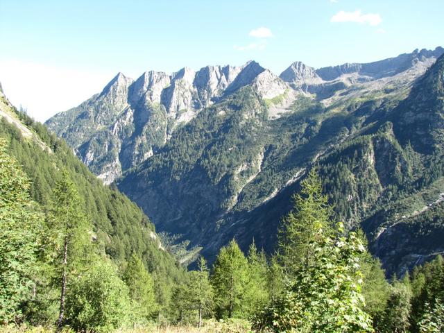 Blick auf das unberührte Val Calnègia