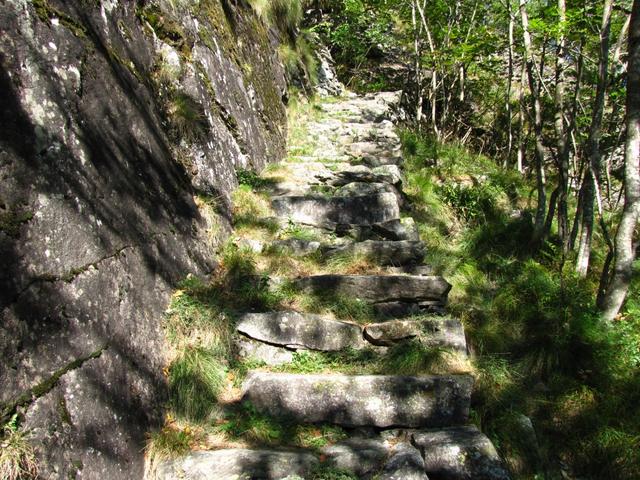 was war dies für eine mühsame Arbeit. Hunderte von Granitplatten wurden verlegt