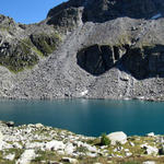 sehr schönes Breitbildfoto vom grossen Antabia Bergsee. Einfach sehr schön diese Farbe. Der Aufstieg hat sich gelohnt