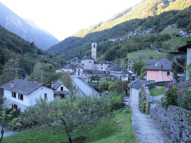 wir haben den Talgrund bei Lavertezzo erreicht. Eine traumhaft schöne wilde Wanderung geht zu Ende