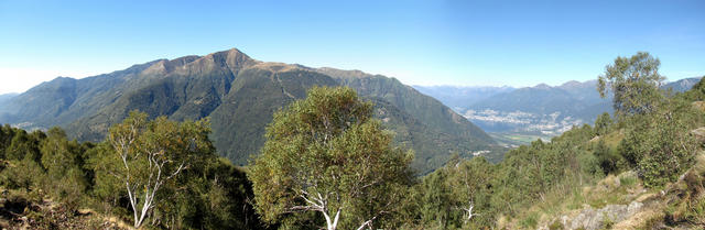 schönes Breitbildfoto mit Monte Tamaro