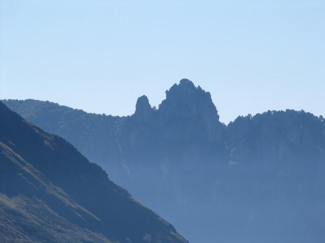 Blick zu den Denti della Vecchia. Dort oben waren wir auch schon