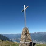 wir verlassen nun die Cima di Medeglia und wandern zurück nach Canedo