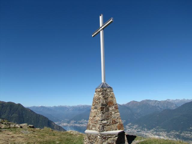 wir verlassen nun die Cima di Medeglia und wandern zurück nach Canedo