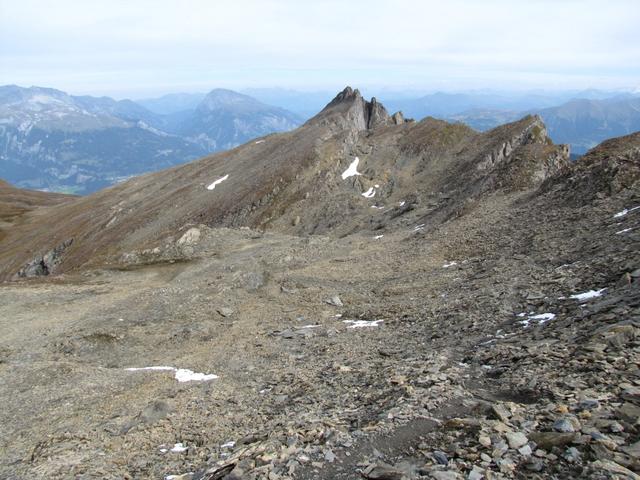 auf Schneeböda mit Blick zum Oberhorn