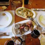 wir haben uns für den cocido Gallego = Eintopf nach galicischer Art entschieden