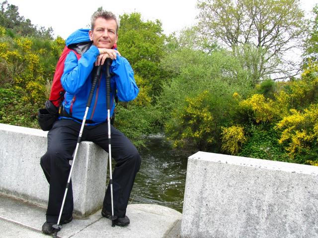 Franco auf der Brücke