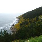 was für eine schöne Aussicht auf dem Weg zum Kap Finisterre