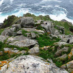 schönes Breitbildfoto vom Kap Finisterre