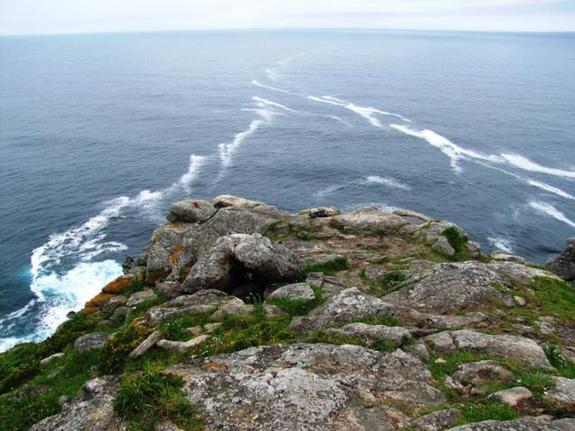 trotz fehlendem Sonnenuntergang, ist und bleibt das Kap Finisterre ein ganz spezieller Ort