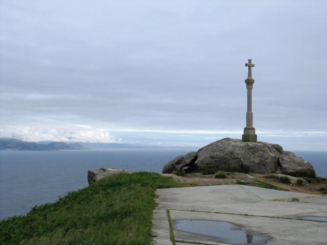 letzter Blick auf Kap Finisterre. Dieser Ort wird für immer in unseren Herzen und Gedanken sein