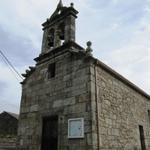 die kleine Kirche Santo Estevo 17. Jh. von Lires. Auch diese ist leider geschlossen