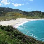 Blick zurück zur Praia Lourido. Weiter geht's nach Muxia