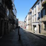 die Rúa dos Concheiros, benannt nach den Jakobsmuschelverkäufer, die hier früher ihre Waren anpriesen