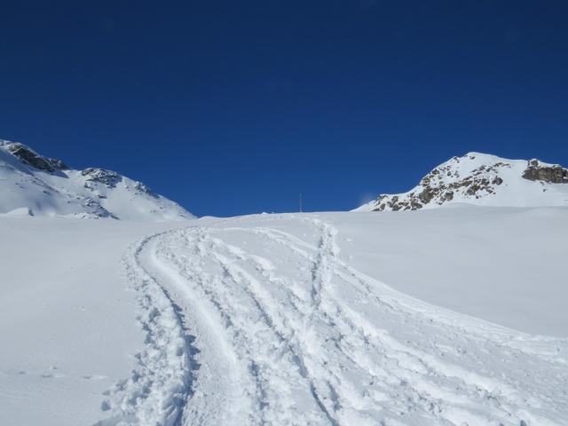 was für eine traumhafte Schneeschuhtour