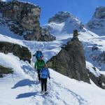 die letzten Meter vor der Leglerhütte