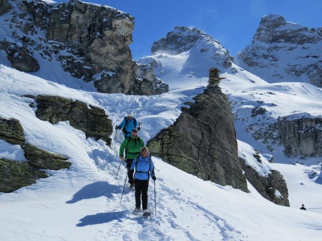 die letzten Meter vor der Leglerhütte