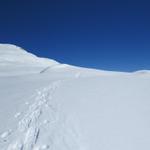 auf dem Weg zum Durannapass. Was für eine traumhafte Schneeschuhtour