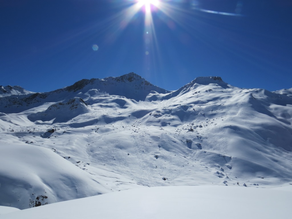 Blick auf den Weissfluh